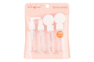 Набір пляшок д/подорожей 6предметів KYYW174