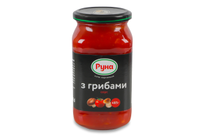 Соус стерилізований З грибами Руна с/б 485г