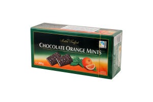Шоколад чорний Orange Mints Maitre Truffout к/у 200г