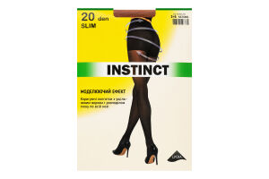 Колготки жіночі Instinct Slim 20den 2 natural