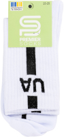 Шкарпетки підл Premier socks Економ UA біл р.23-25