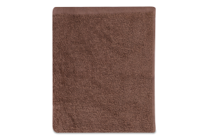Рушник махровий коричневий 40х70см №AP000005320 Home Novus 1шт