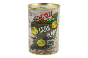 Оливки без косточки Oscar foods ж/б 400г