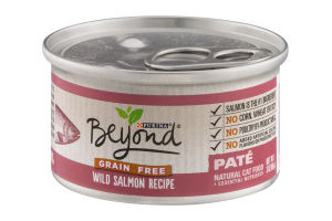 Purina Beyond Natural Cat Food Wild Salmon Recipe Pate