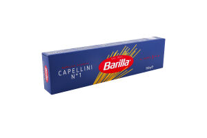Изделия макаронные из твердых сортов пшеницы Капеллини №1 Barilla к/у 500г