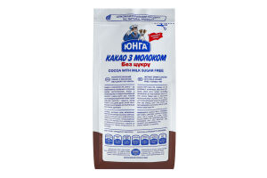 Какао с молоком без сахара Юнга м/у 150г