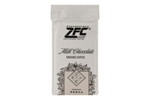Кофе натуральный жареный молотый Milk chocolate ZFC в/у 250г