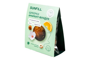 Конфеты с протеином Амарант-фундук SunFill к/у 73г