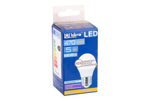 LED Іскра G45 220В 5Вт 4000K E27