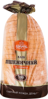 Хлеб нарезной из пшеничной муки подовый на закваске Пшеничный Рум'янець м/у 700г