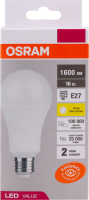 Лампа світлодіодна 16W 230V E27 3000К LVCLA150 Осрам