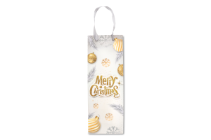 Пакет подарунковий під пляшку №016PCK033 Різдвяний Greenwich Products Co. Limited 1шт