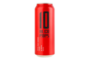 Напій зброджений 0.5л 10% газований Amore 10 Alco Pops з/б