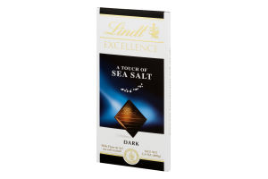 Lindt Excellence Touch of Sea Salt Dark Chocolate