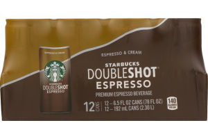 Starbucks Doubleshot Espresso - 12 CT