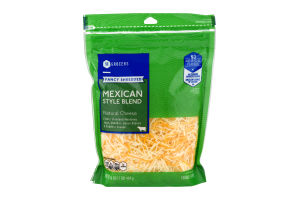 SE Grocers Natural Cheese Mexican Style Blend Fancy Shredded