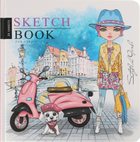 Скетчбук 200*200мм 24аркуші N9457 Буржуа