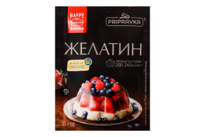 Желатин харчовий Pripravka м/у 15г