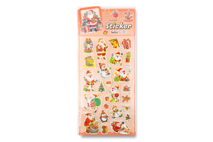 Набір наліпок новорічний дизайн 11,5*20см Malevaro