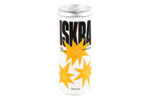 Напій кавовий молочний зі смаком карамелі негазований стерилізований Iskra з/б 330мл