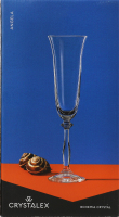 Келих д/шампанського Анжела 190мл Богемія