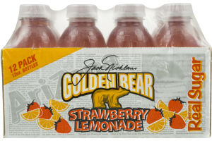 Golden Bear Strawberry Lemonade - 12 PK
