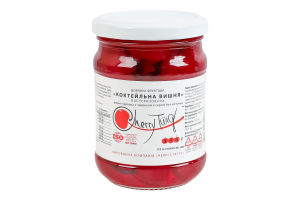 Добавка фруктова пастеризована Коктейльна вишня Cherrytwig с/б 315г