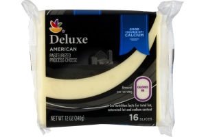 Ahold Deluxe Cheese Singles American - 16 CT