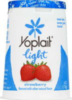 Yoplait Light Fat Free Yogurt Strawberry