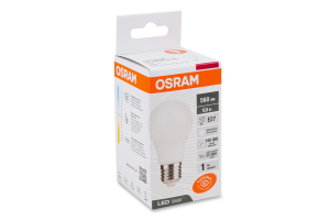 Лампа світлодіодна 6,5W 230V E27 4000К LVCLA60 Осрам