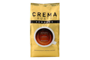 Кава натуральна смажена в зернах Crema Gusto Ambassador м/у 1кг