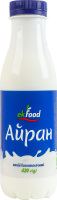 Айран нежирний Ekfood п/пл 420г