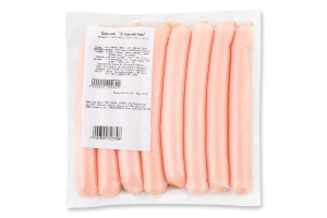 Сосиски "З пломбиром" в/гат., нат/об., в/у