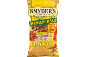 Snyder's Of Hanover Pretzel Pieces Hot Buffalo Wing