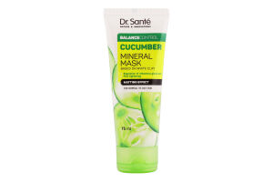 Маска для лица минеральная Cucumber Balance Control Dr.Sante 75мл