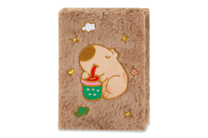 Блокнот ZiBi KidsLine Capybara22 А5 плюшевий 80арк