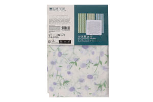 Штора для ванной комнаты с крючками 180х180см №CY2300260 Bathroom Solutions 1шт в ассорт