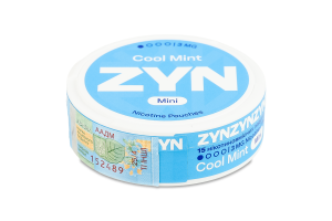 Подушечки никотиносодержащие 3мг ZYN Mini Cool mint 15х0.4г