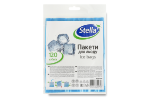 Пакети для льоду 310х195мм Stella 120шт