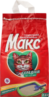Гігієнічний наповнювач д/кішок Лаванда середній 2,5кг Макс