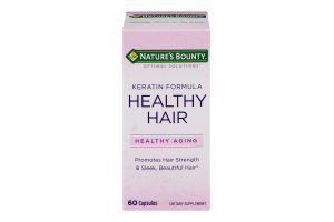 Nature's Bounty Healthy Hair Dietary Supplement - 60 CT