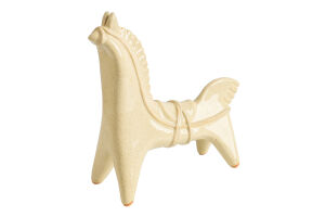 Скульптура Сырный конёк белый Майстерня кераміки Горно 1шт