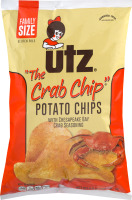 Utz The Crab Chip Potato Chips Family Size