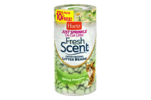 Hartz Fresh Scent Deodorizing Litter Beads Spring Meadow