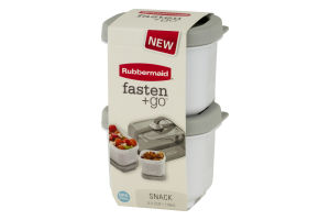 Rubbermaid Fasten + Go Snack - 1 PK