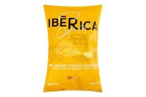 Чипсы картофельные со вкусом меда и горчицы Iberica м/у 115г