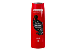 Гель для душа и шампунь 3в1 Wolfthorn Old Spice 400мл