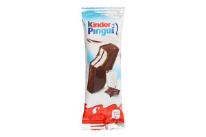 Пирожное бисквитное с шоколадом и молочной и какао начинкой Pingui Kinder м/у 30г