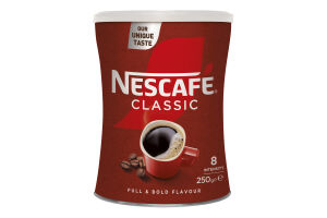 Кава розчинна гранульована Класік Nescafe з/б 250г
