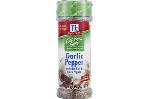 McCormick California Style Garlic Pepper with Red Bell & Black Pepper